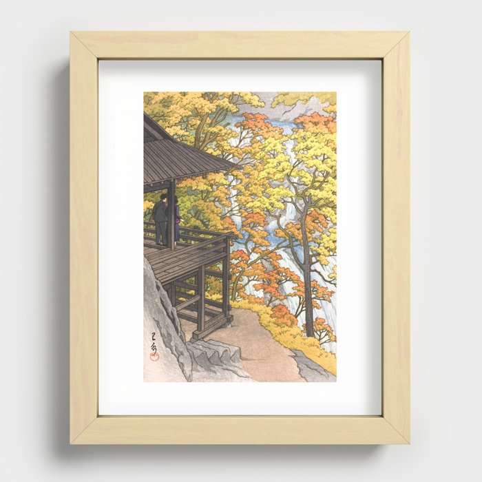 Hasui Kawase, Fukuroda Waterfall, Ibaraki In Autumn