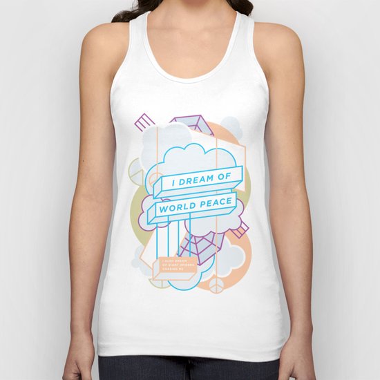 Arachnophobia Unisex Tank Top