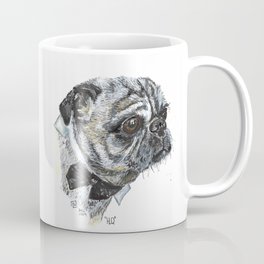 Tuxedo Pug Coffee Mug