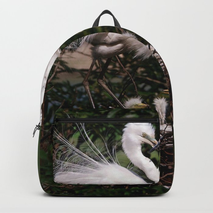 Egret Family Backpack