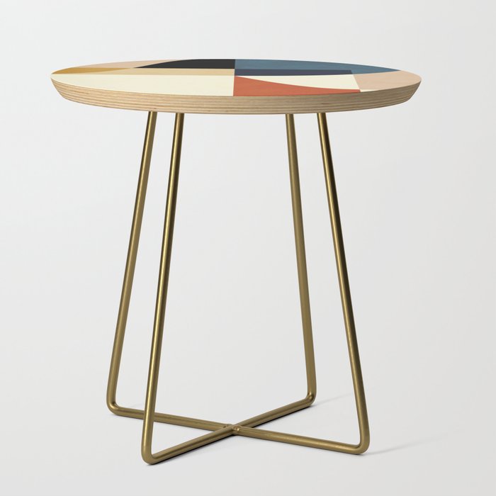 mid century abstract shapes fall winter 14 Side Table