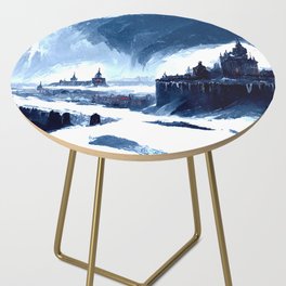 The Kingdom of Ice Side Table