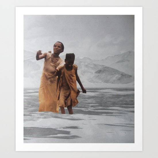 collage 20 Art Print