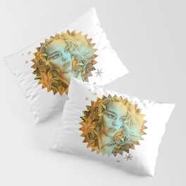 Golden Lady Pillow Sham