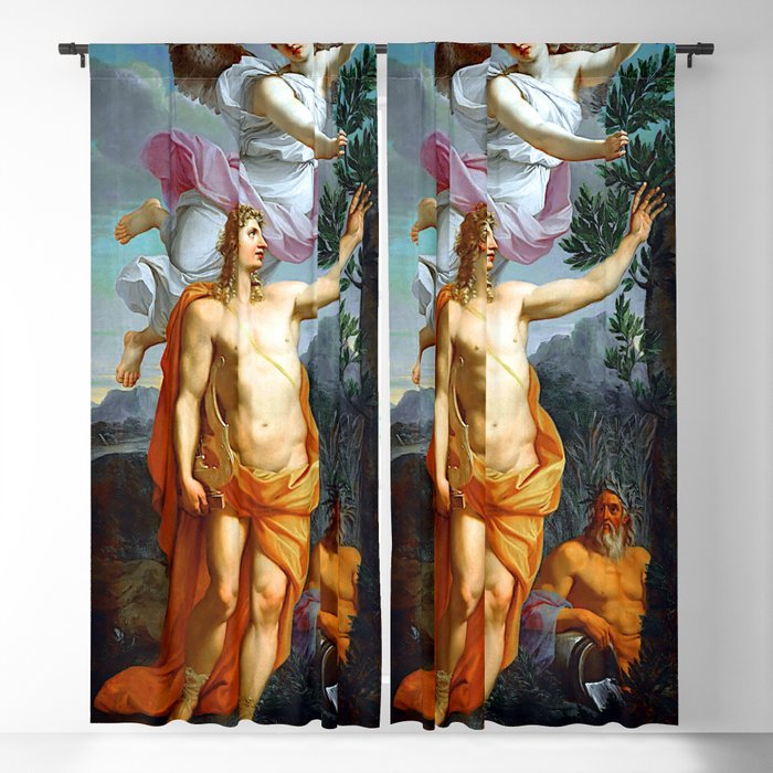 Noel Coypel Apollo Crowned by Victory Blackout Curtain