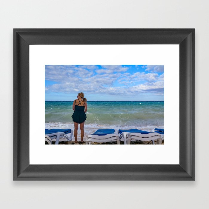 Get In Framed Art Print