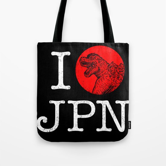 I Love Japan Tote Bag