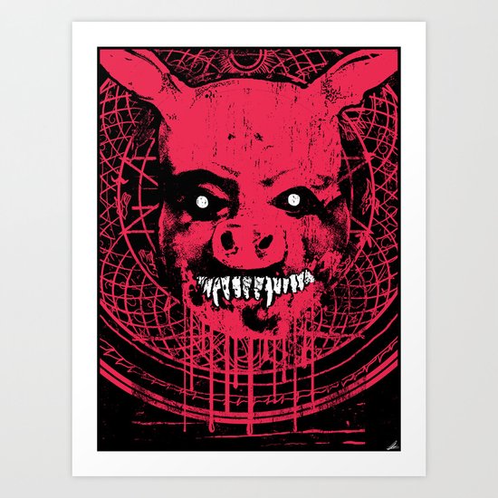 SWINE'R Art Print