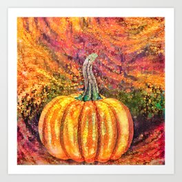 Pumpkin Spice Dream Art Print