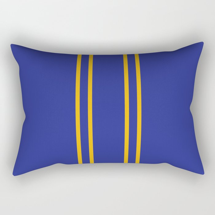 Chun Li Collant Stripes Rectangular Pillow