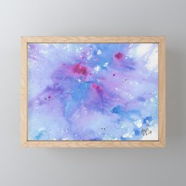 Blueberry Explosion Framed Mini Art Print