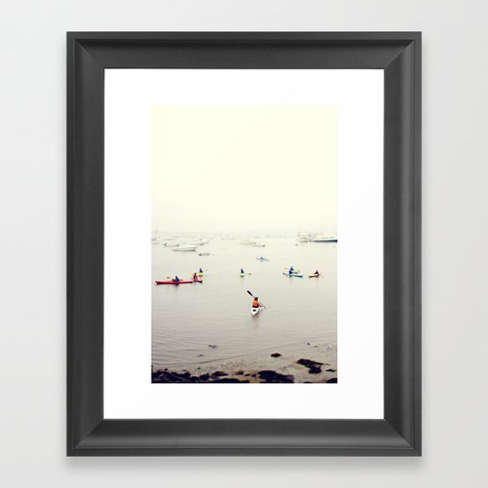kayak Framed Art Print