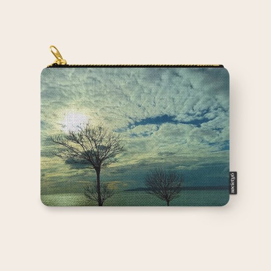 blue Carry-All Pouch