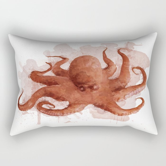 Octopus  Rectangular Pillow