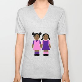 Sisters V Neck T Shirt