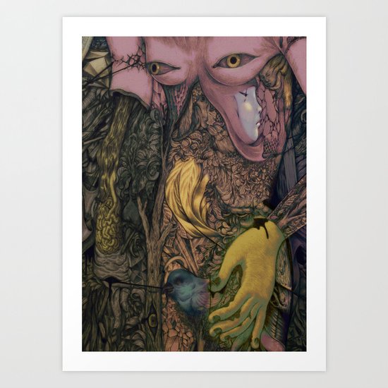 Handle Art Print