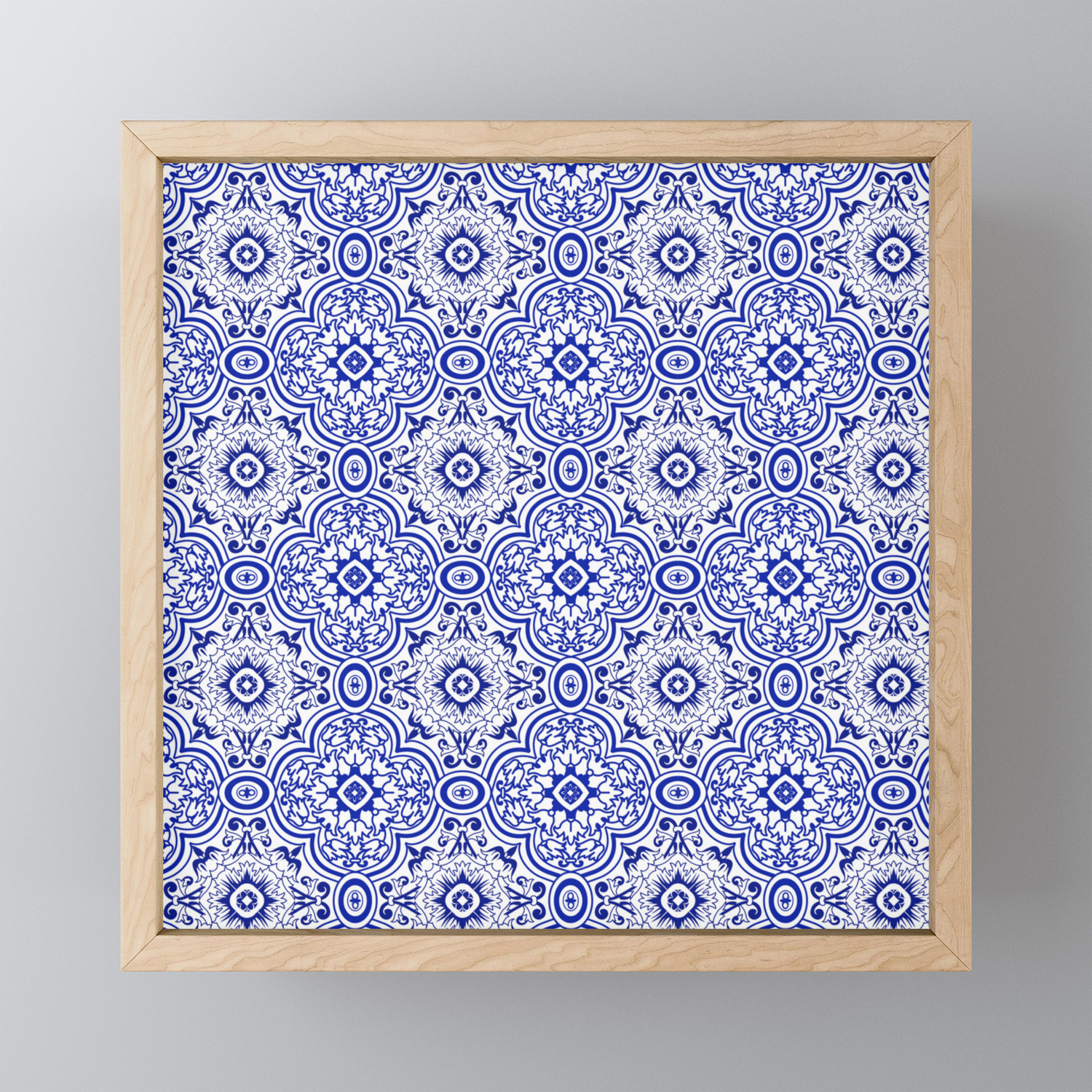 Chinese Porcelain Print Moroccan Tiles Oriental Moroccan Tiles
