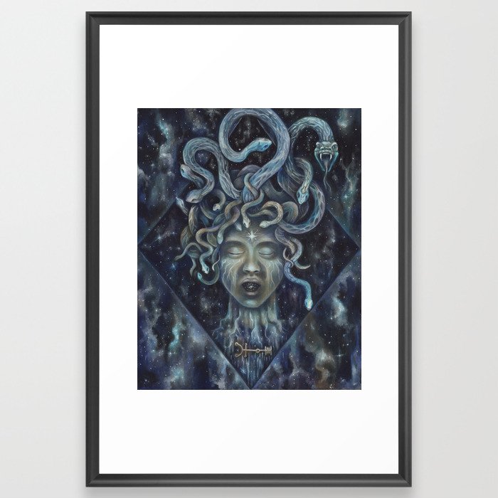 Ghoul Star Framed Art Print