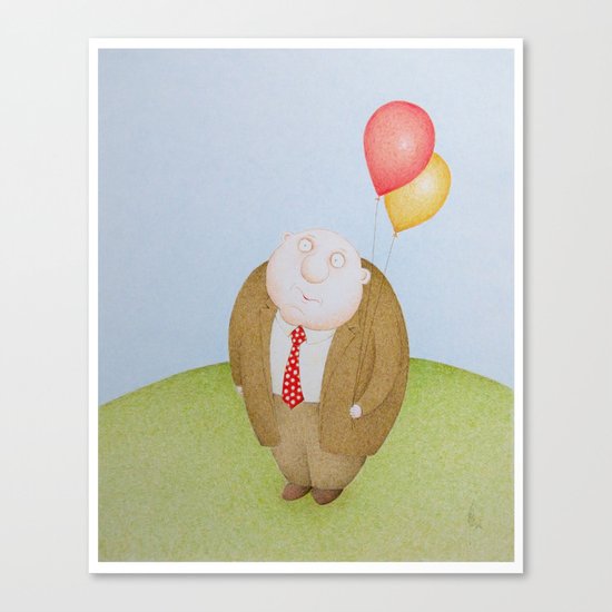 Permanent Childhood Canvas Print