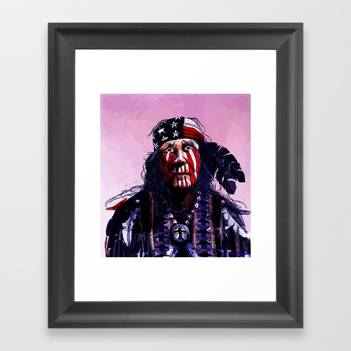 American Indian Framed Art Print