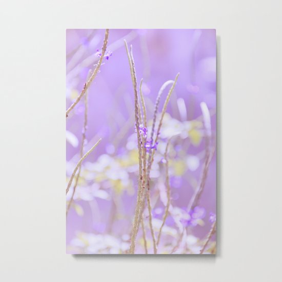 Gladness breathes from the blossoming ground. Metal Print