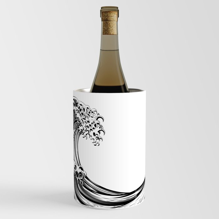 Japanese style whave art Wine Chiller