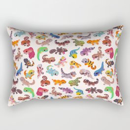 Gecko - bright Rectangular Pillow