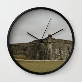 old fortress in the city	 Wall Clock