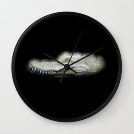Spiked Alligator Wall Clock
