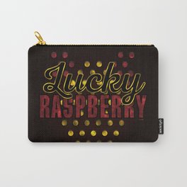 Lucky Raspberry Carry-All Pouch