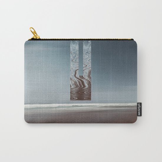 Minimal SeaScape Carry-All Pouch