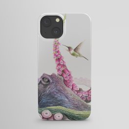 Foxglove Octopus iPhone Case