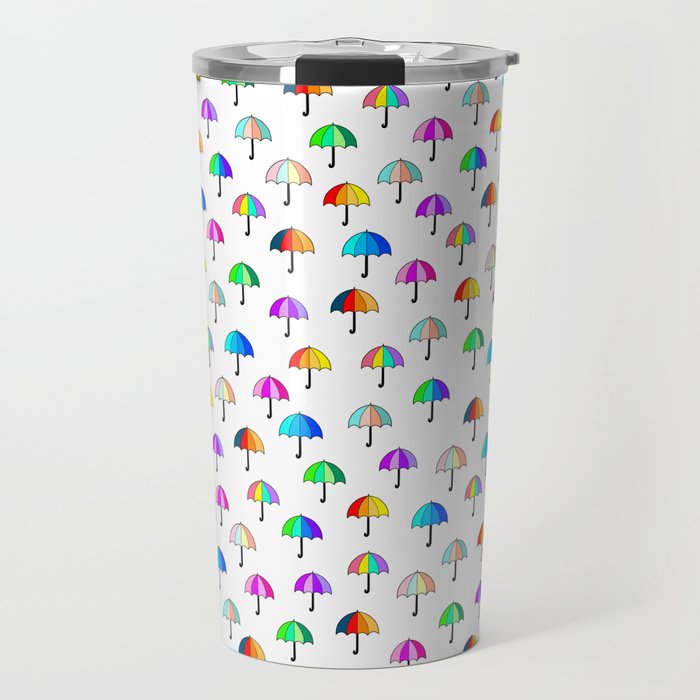 Umbrella Fort Travel Mug