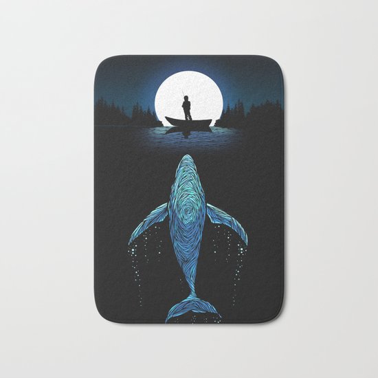 The Whale Bath Mat