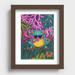 froggy Recessed Framed Print