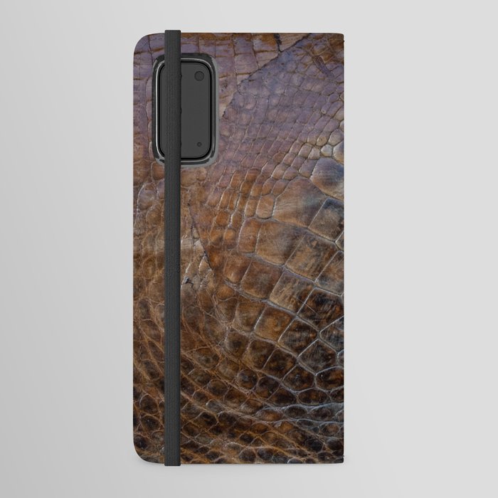 Crocodile texture Android Wallet Case
