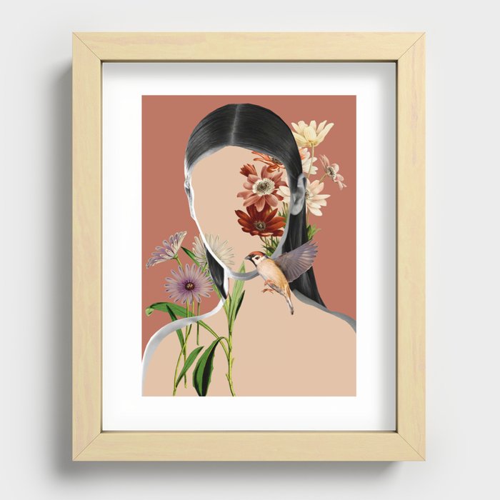Gentle Beauty 12 Recessed Framed Print