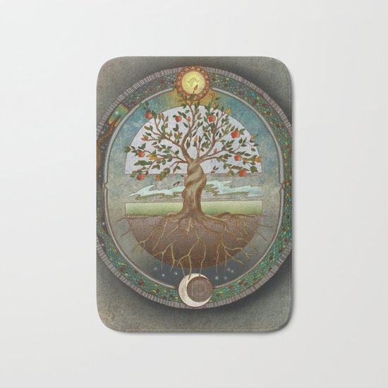 Ouroboros Bath Mat
