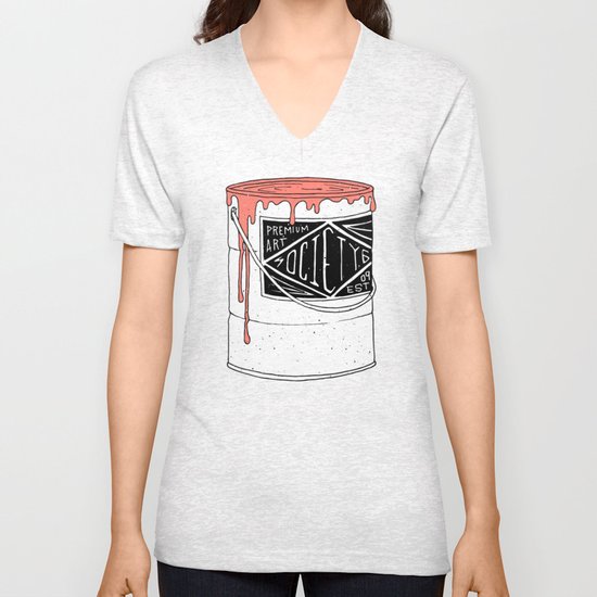 PREMIUM PAINT Unisex V-Neck