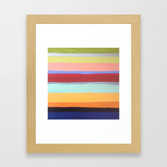 Stripes 1 Framed Art Print