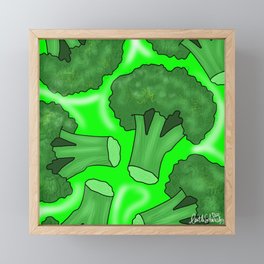 Broccoli Framed Mini Art Print