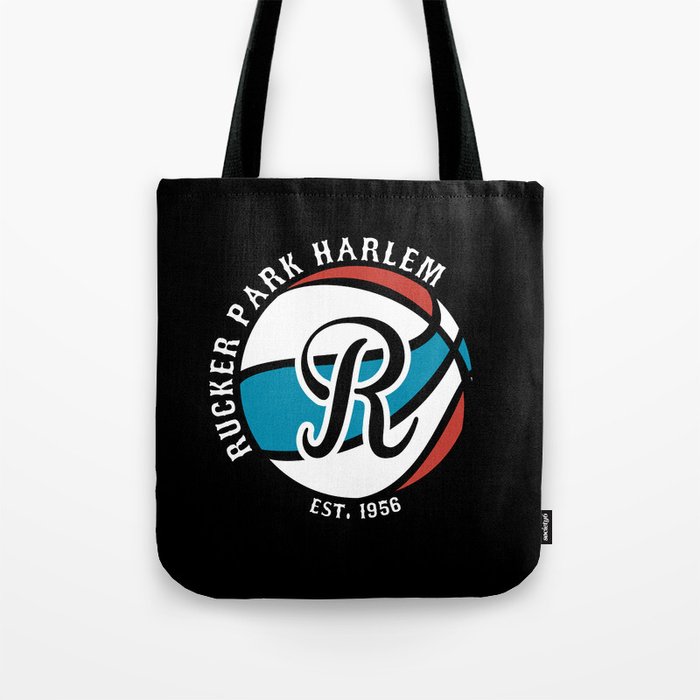 Rucker Park Harlem , New York City Basketball Tote Bag