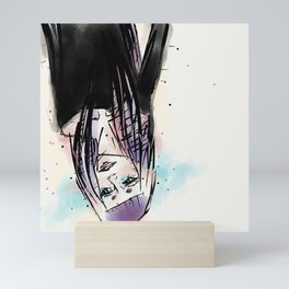 the upsidedown Mini Art Print