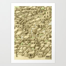 City of Stairs Art Print