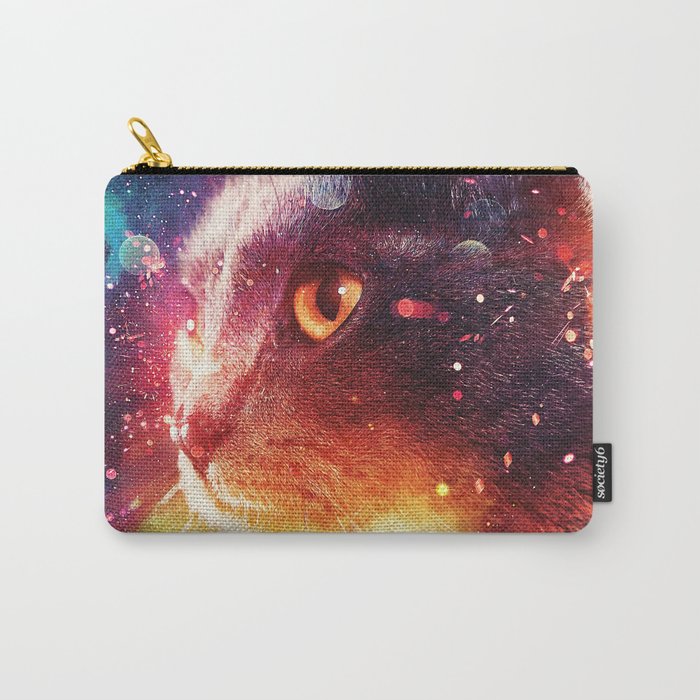 Cosmic Cat Carry-All Pouch