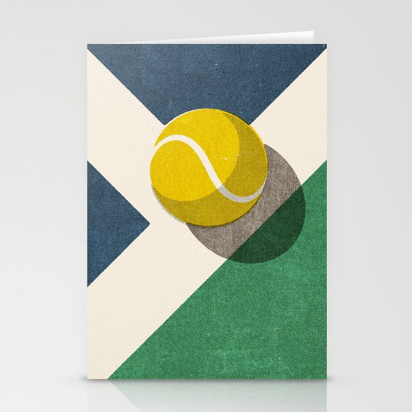 BALLS / Tennis (Hard Court) Stationery Cards