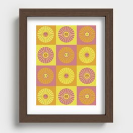 Sunny Smiles Recessed Framed Print