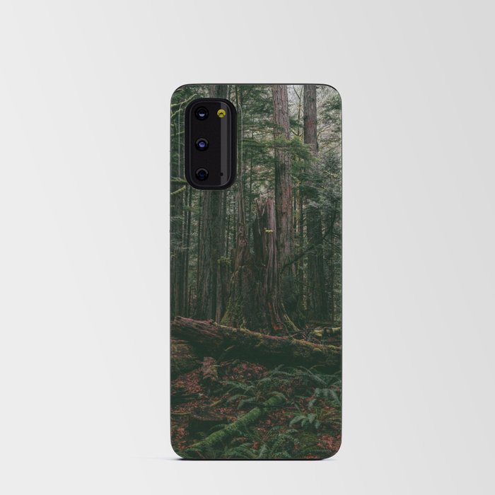 Cathedral Grove Print II | Vancouver Island, BC | Landscape Photography Android Card Case