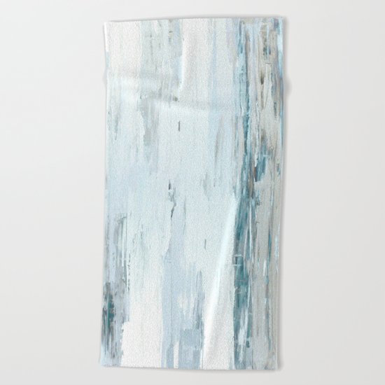 Rain Drops Beach Towel