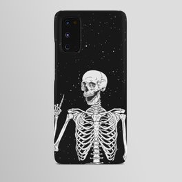 Rock and Roll Skeleton Design Android Case